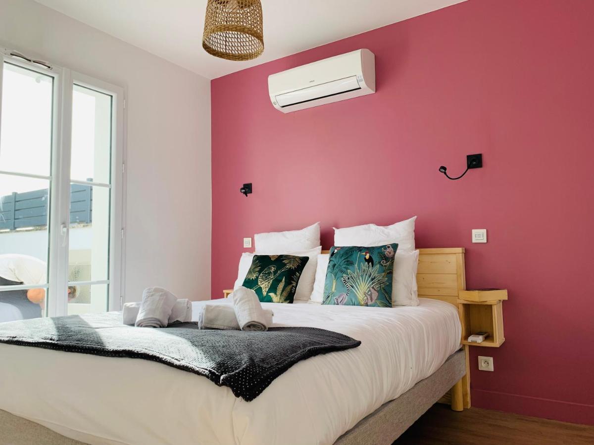 Le Mousse Maison Avec Piscine/Parking/Wifi/Plages 5Kms 레 마트 외부 사진