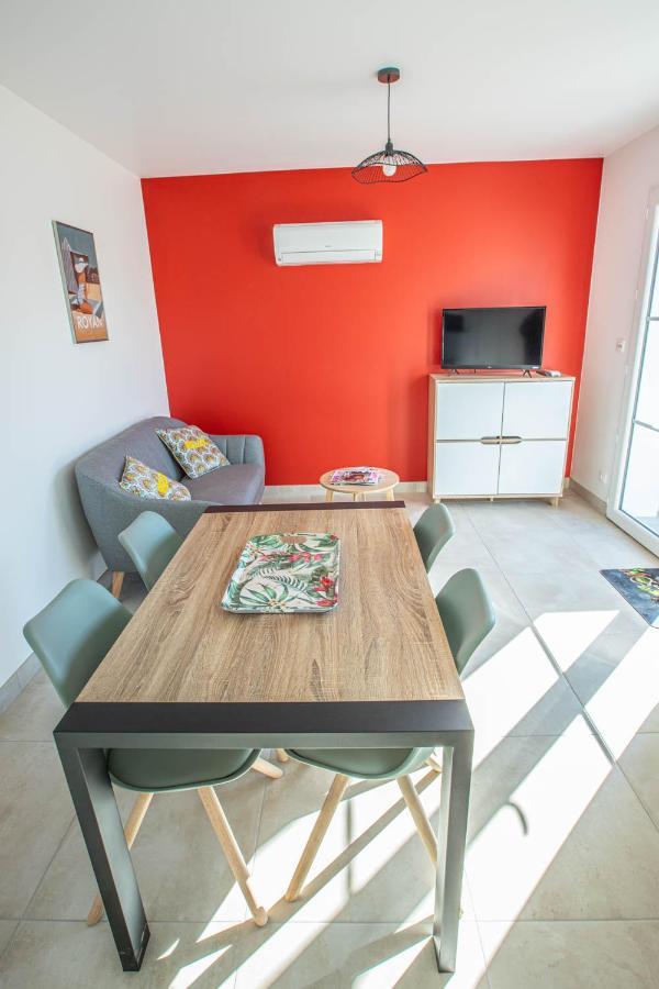 Le Mousse Maison Avec Piscine/Parking/Wifi/Plages 5Kms 레 마트 외부 사진