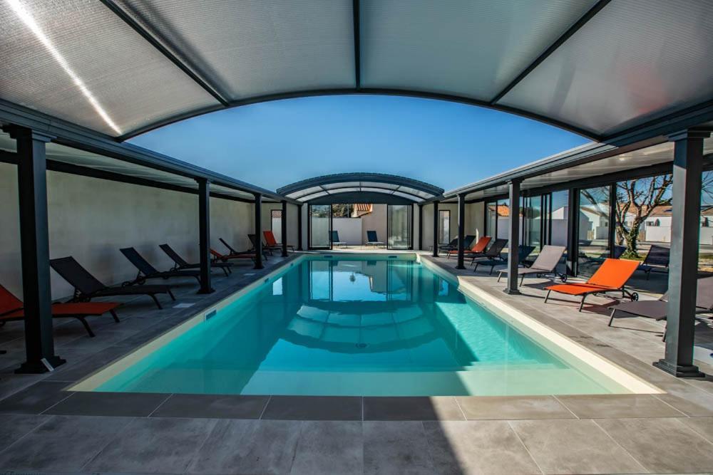 Le Mousse Maison Avec Piscine/Parking/Wifi/Plages 5Kms 레 마트 외부 사진
