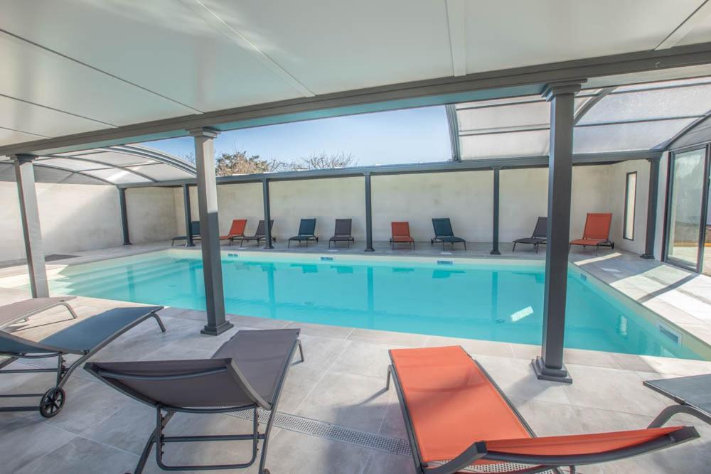 Le Mousse Maison Avec Piscine/Parking/Wifi/Plages 5Kms 레 마트 외부 사진