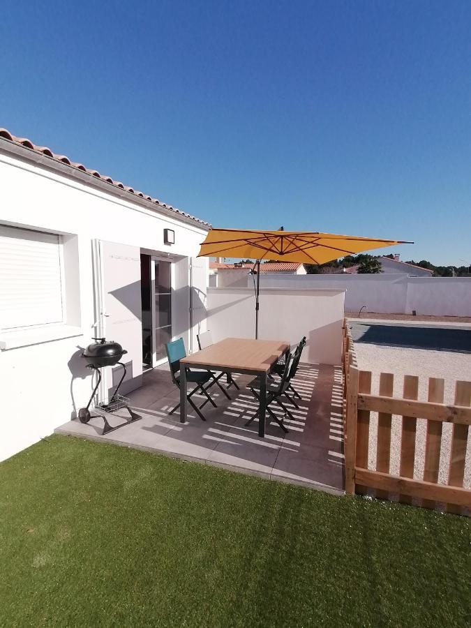 Le Mousse Maison Avec Piscine/Parking/Wifi/Plages 5Kms 레 마트 외부 사진